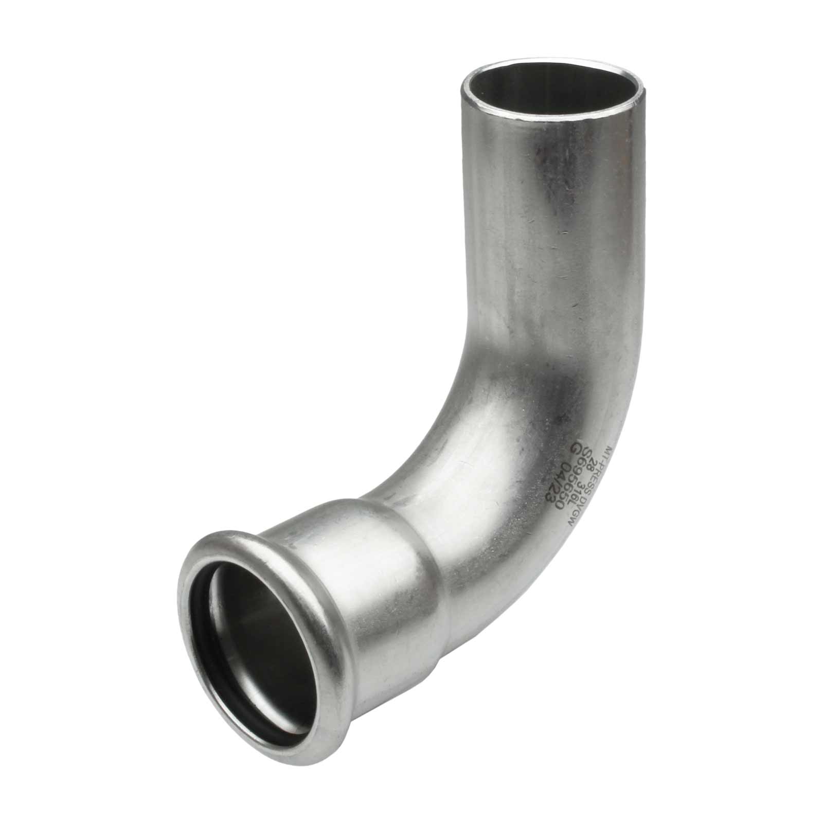 F-M 90° Long Sweep Bend Stainless Steel MT-Press