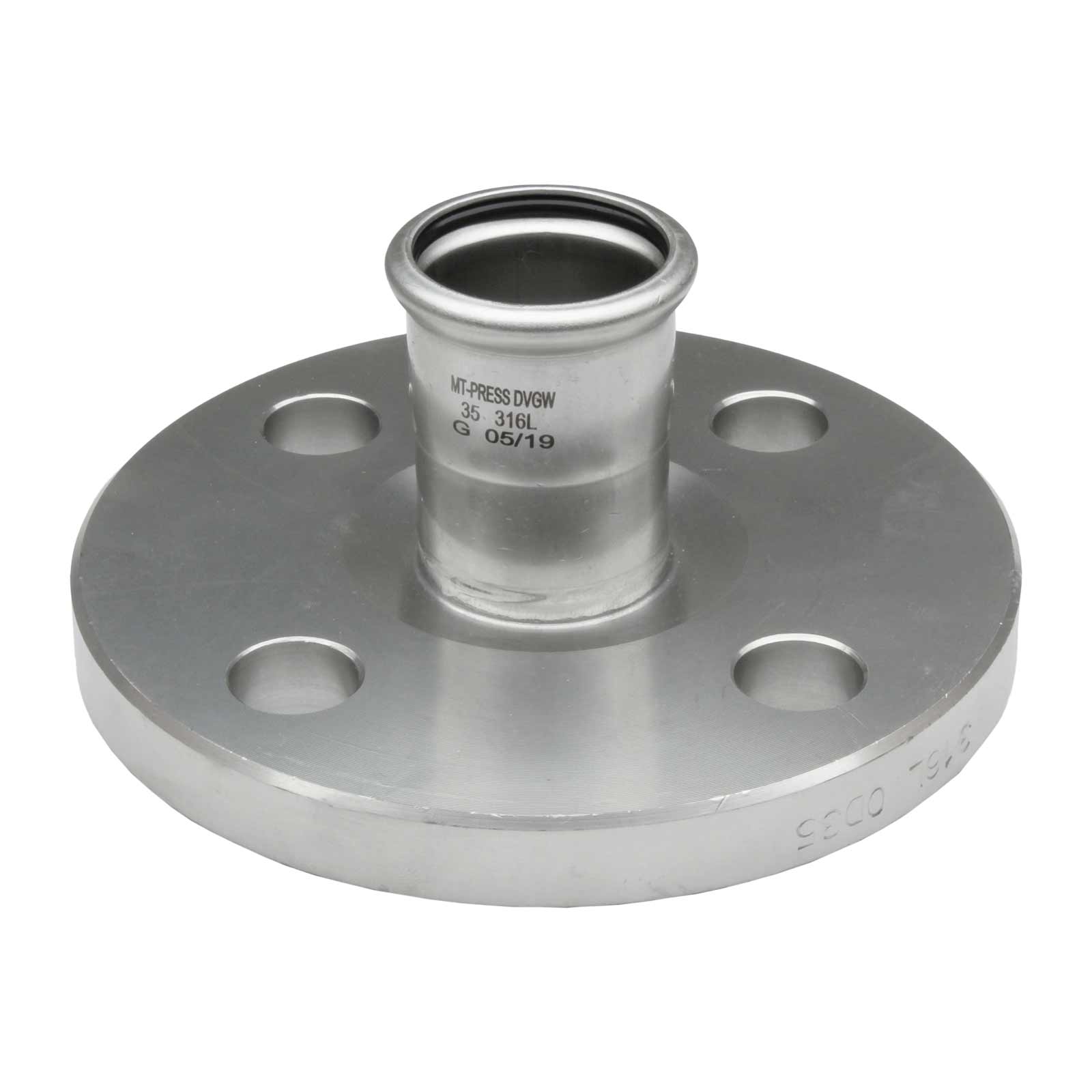 Adaptor Flange Stainless Steel MT-Press