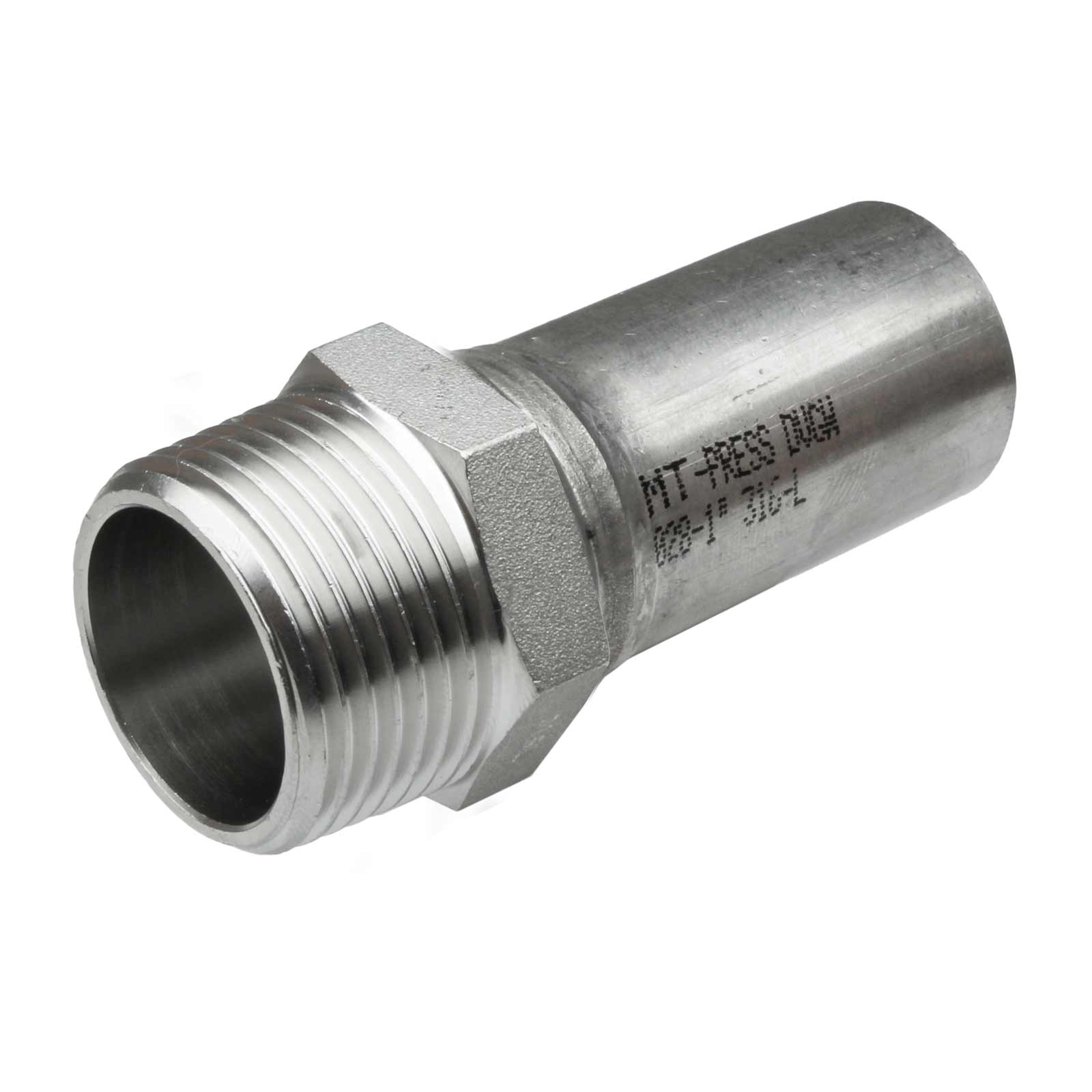 Male Connector Stainless Steel MT-Press