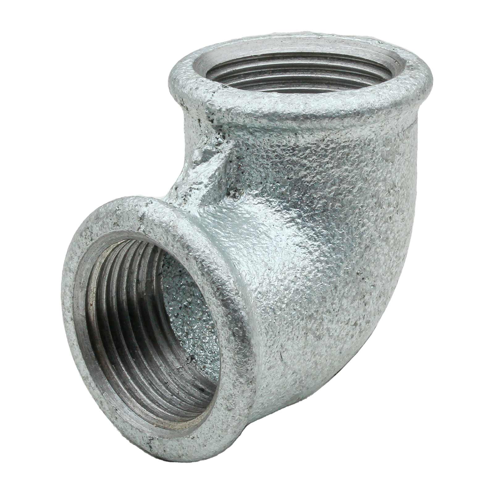 F-F 90° Elbow Galvanized Iron