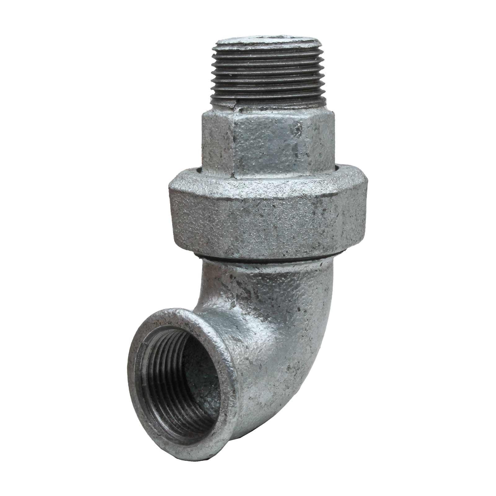 M-F Elbow Union Tapered Seat Galvanized Iron