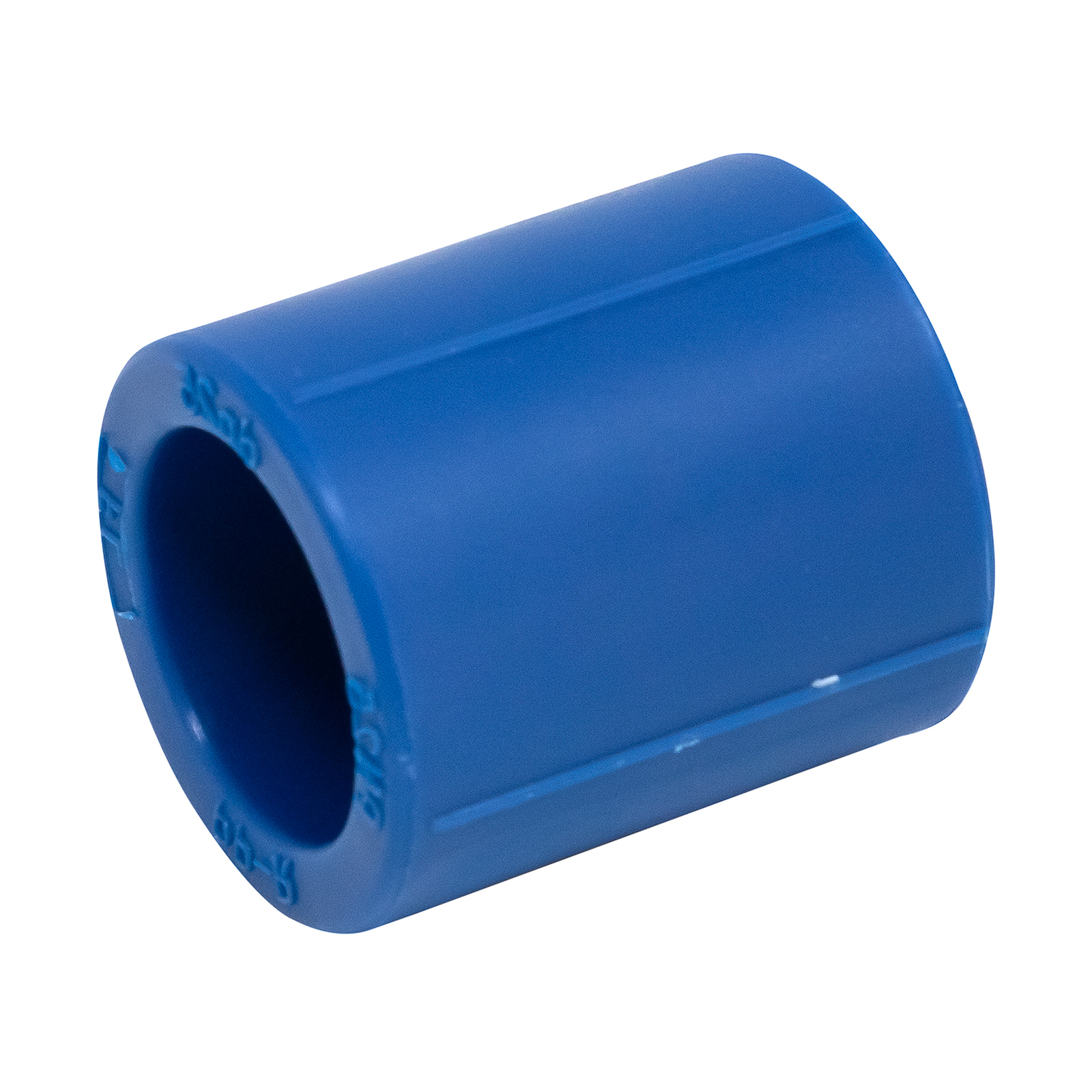 Straight Coupling PPR Color Blue