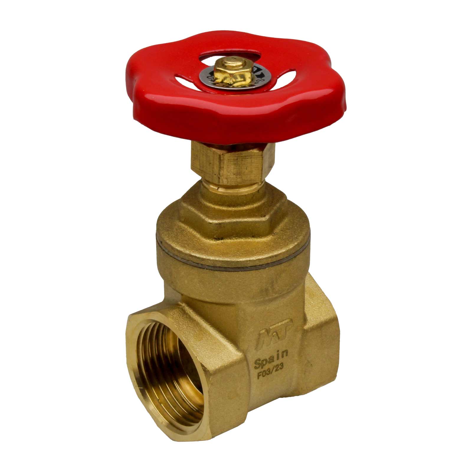 F-F Gate Valve PN10 Standard Flow 1/2"