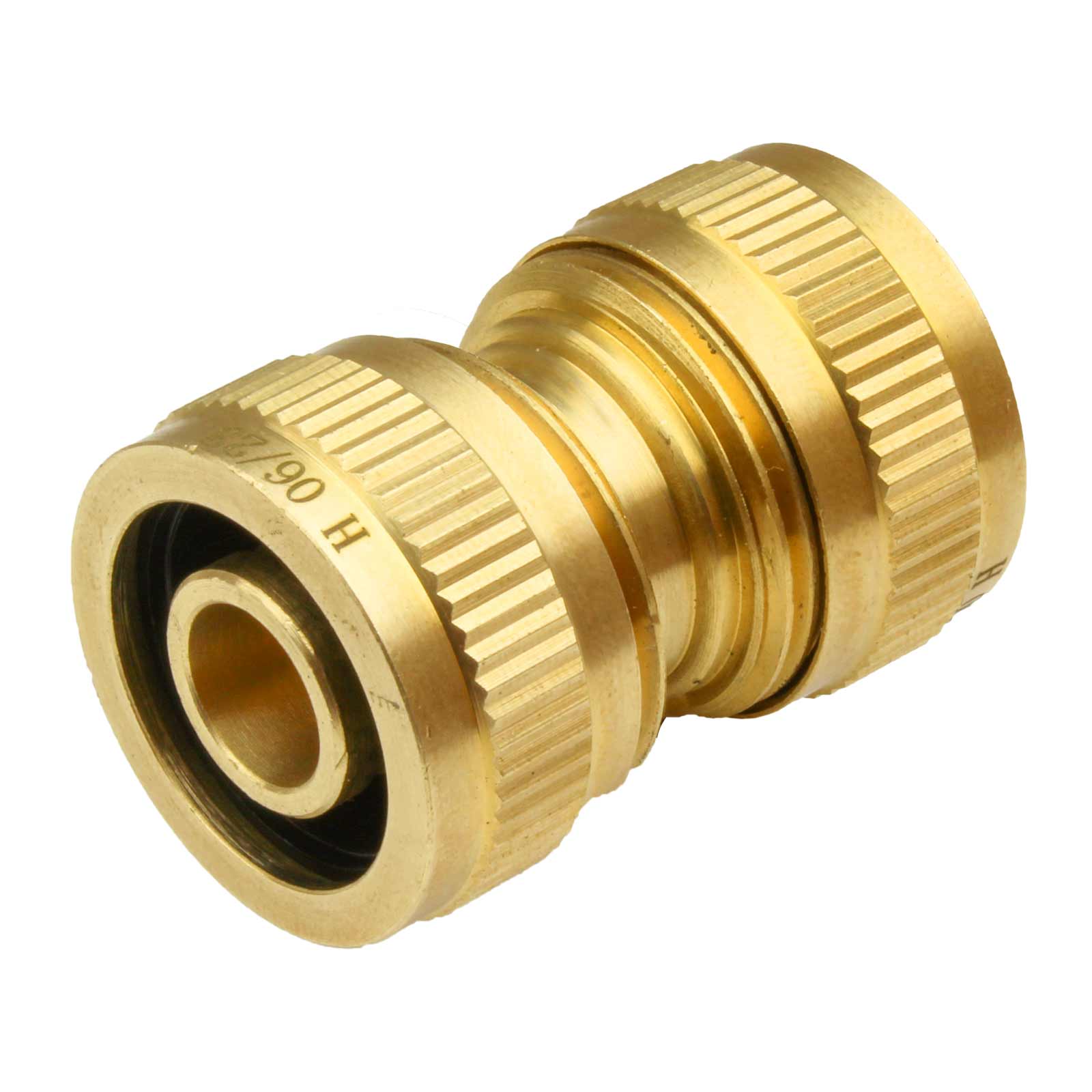 Brass Garden Hose-To-Hose Connection