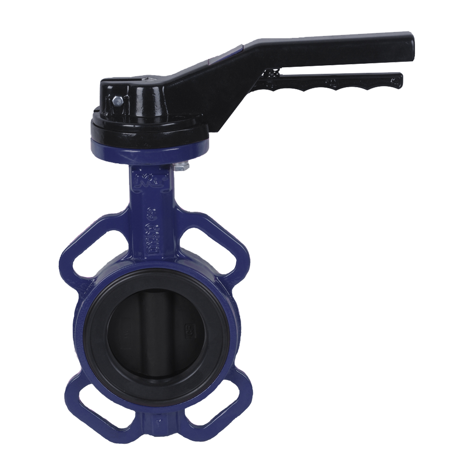 Butterfly Valve Wafer Type, Polyamide 11 Disc, Universal Flanged, EPDM Seat