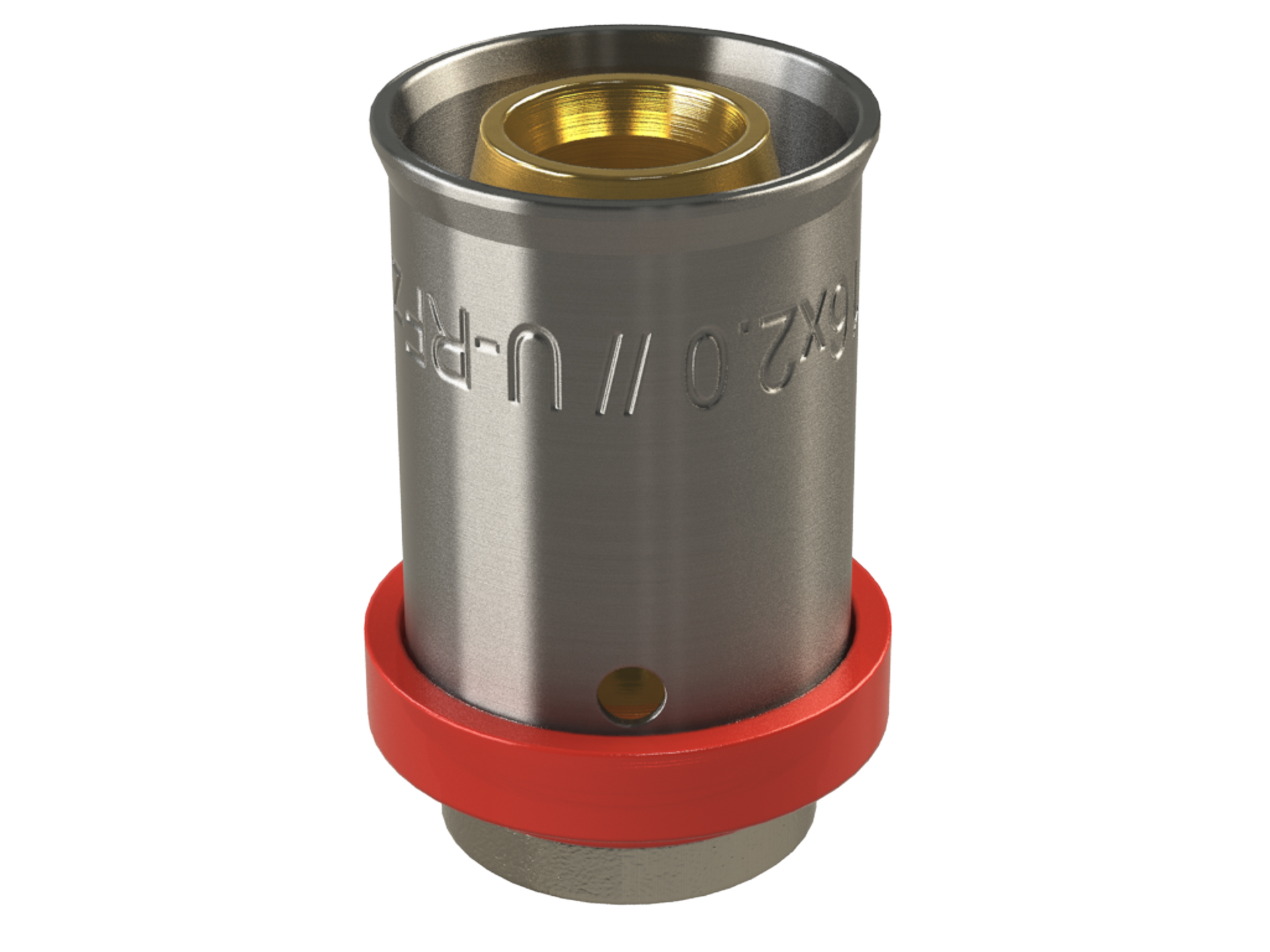 Plug Multilayer Press Fitting U Profile Red