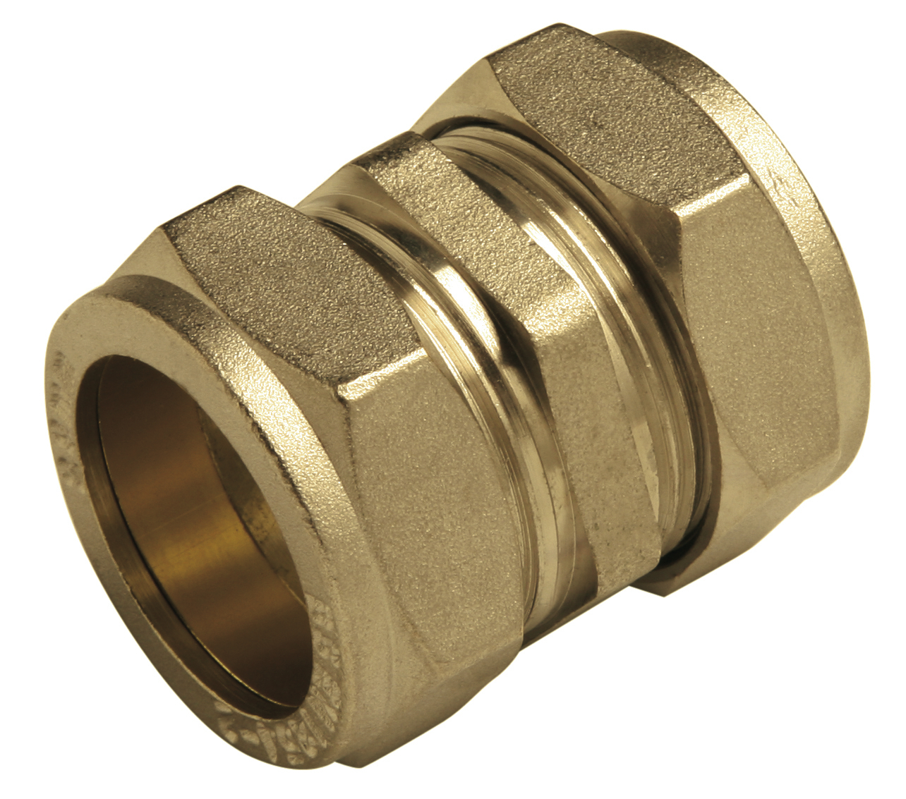 Straight Coupling Brass Compression