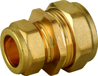 Reducing Straight Coupling Brass Compression