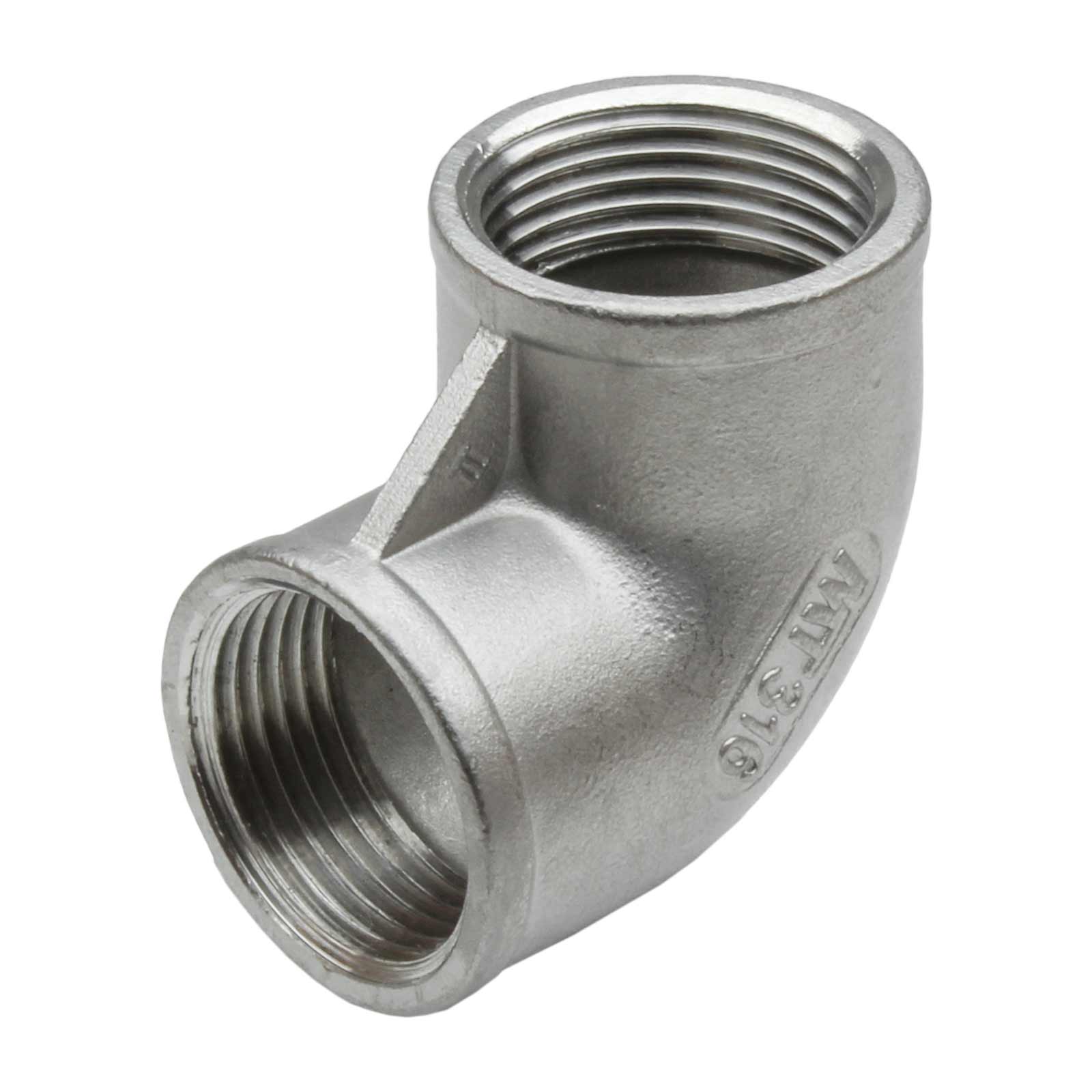 F-F 90° Elbow Stainless Steel
