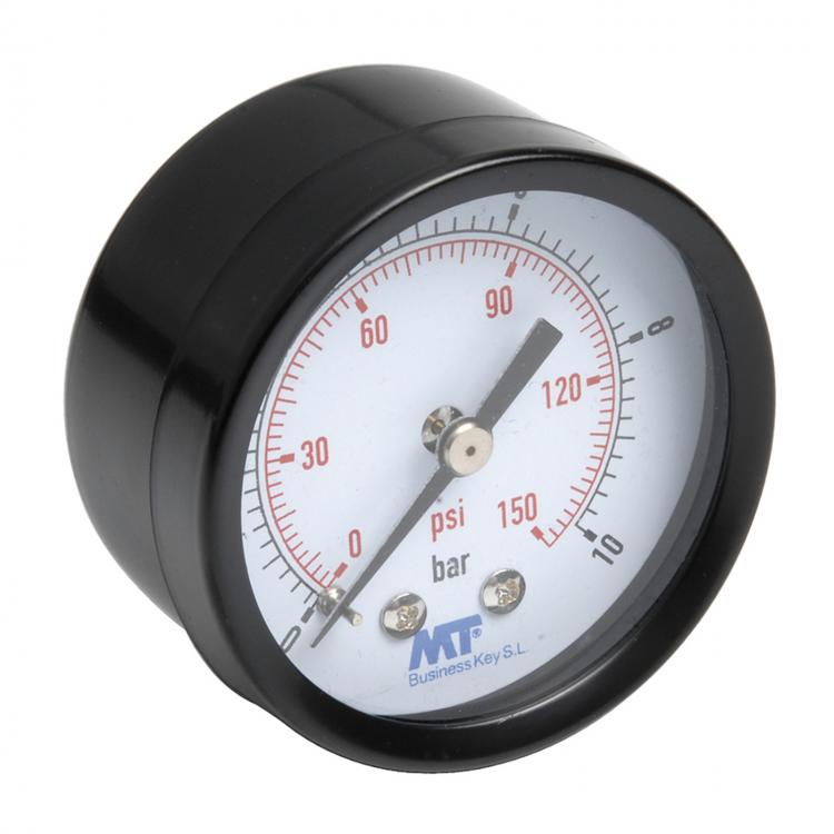 Dry Sphere Pressure Gauge DN50 Brass Back Connection 1/4”
