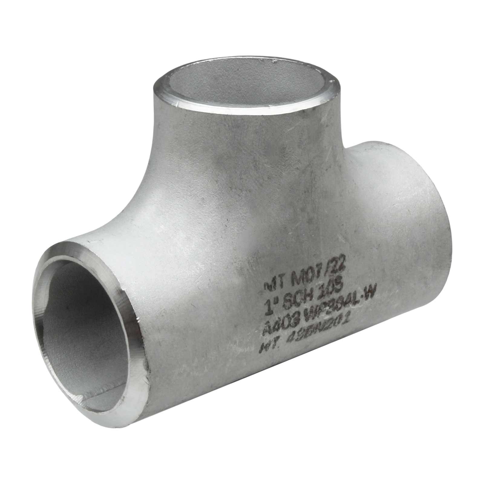 Tee Fitting for Welding SCH 10 A-304L
